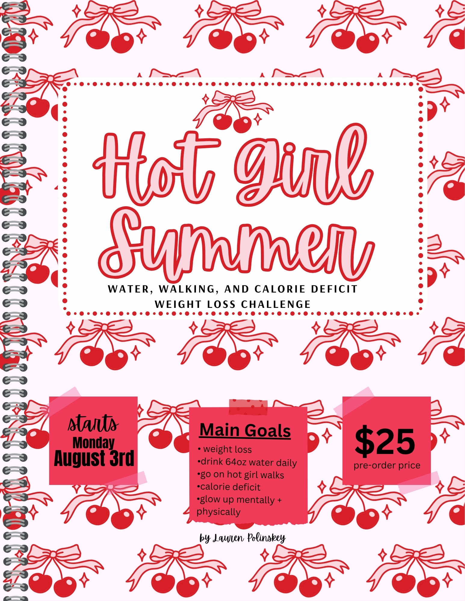 2026 Hot Girl Summer 6 Week Weight Loss Challenge